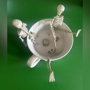 Handmade Skeleton Spa Candle
